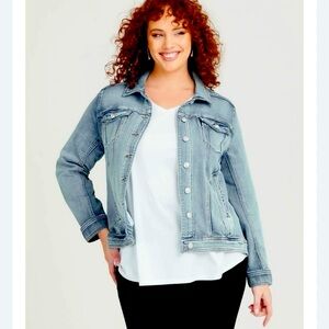 Torrid Denim Trucker Jacket